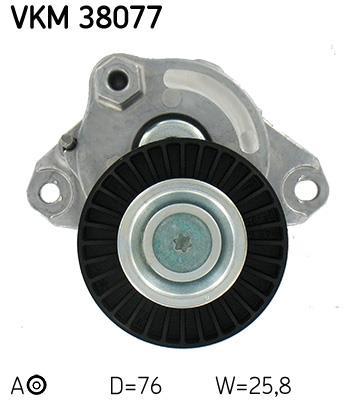 Galet tendeur de courroie d'accessoire SKF ref. VKM 38077